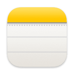 Refine works with Apple Notes app